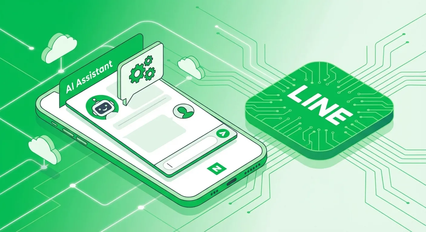 AI 챗봇에 LINE 메시징 통합하는 방법